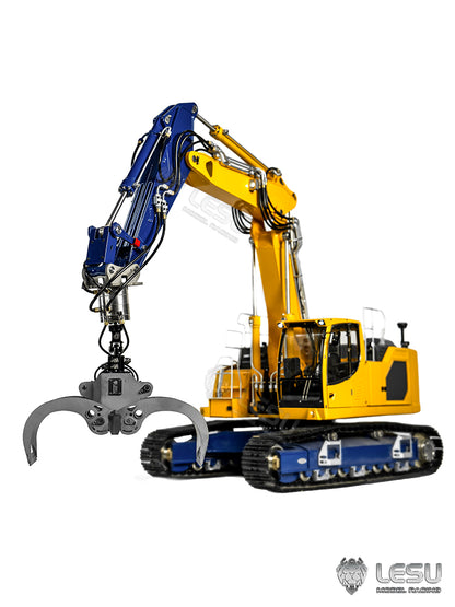 LESU1/14 hydraulic construction machinery excavator model wood clamp AT-C0044