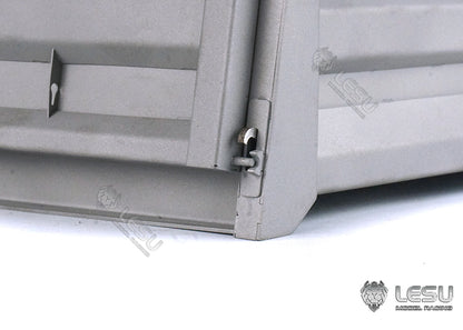 LESU 1/14 Tamiya Truck King mid-cylinder dump truck model toy metal dump bucket