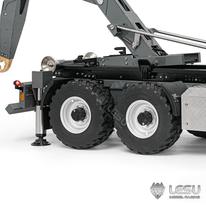 6×6 Telescopic Full‑Dump Trailer, RC Hydraulic Tipper Engineering Trailer Model, LS‑A0066‑A