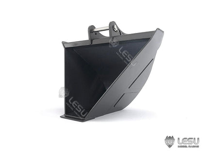 LESU 1/14 Engineering Machinery Model Excavator ET35 Modified Quick-Removal Metal Trapezoidal Bucket Attachment
