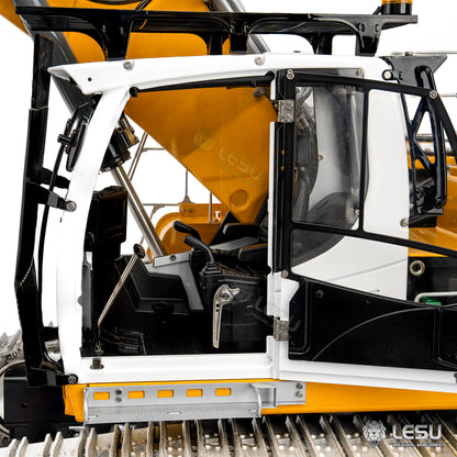 LESU 1/14 Hydraulic R956 Three-Section Arm Excavator Model BA-B0040 Motor-Driven Version Dual Pump 7-Valve