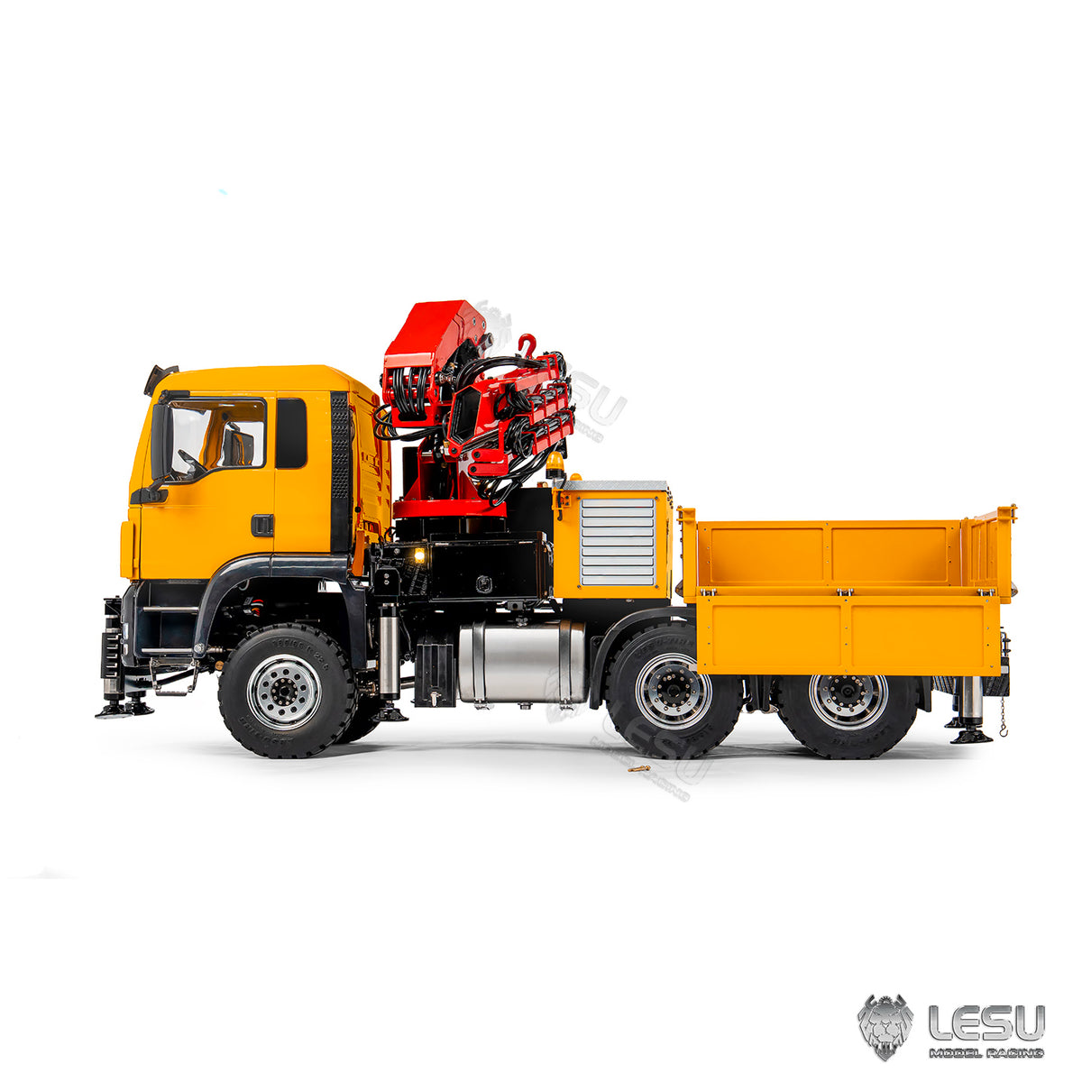 1/14 TGS 6×6 Crane Truck, Extension Jib Optional, LESU LS‑Z0086