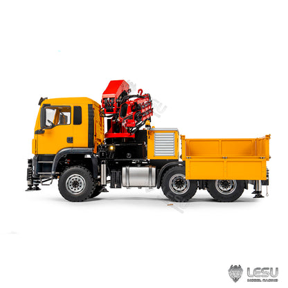 1/14 TGS 6×6 Crane Truck, Extension Jib Optional, LESU LS‑Z0086