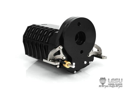 LESU1/14 truck Tamiya tractor three-speed gearbox F-5021 high torque gearbox DIY dump truck model