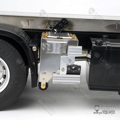 1/14 Tamiya Toys FH16 Sand Spreader FH16 Metal Tool Box Side Decoration Upgrade Parts LESU Model