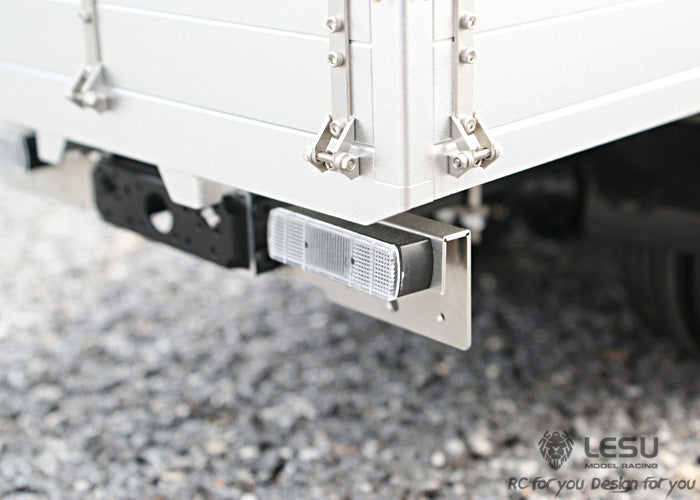 LESU 1/14 Simulation Truck 6X4 Metal Flatbed Truck Transporter Modified Remote Control Model Toy