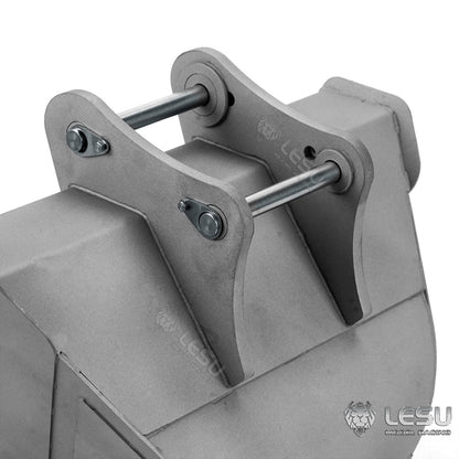 LESU 1/14 Engineering Hydraulic Excavator CAT 374F Modified Quick Release Trapezoidal Bucket Attachment