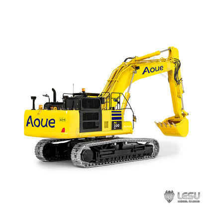 LESU 1/14 Scale Hydraulic Construction Model (1 Pump, 7 Valves) – BA-B0019 Aoue-PC500LC Excavator with Two-Section Boom