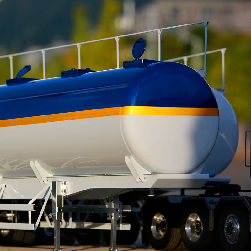 LESU 1/14 Tamiya tractor truck universal oil tank semi-trailer 20 feet 40 feet trailer