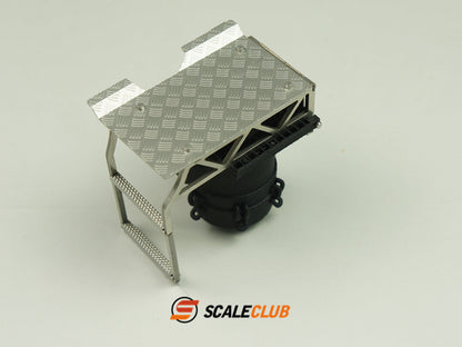 Scaleclub 1/14 Iveco air filter intake metal stair tread model