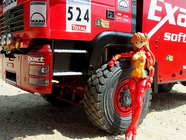 JDMODELJDMODEL static point 1:14 DAKAR model rally car tire off-road vehicle tire 100mm