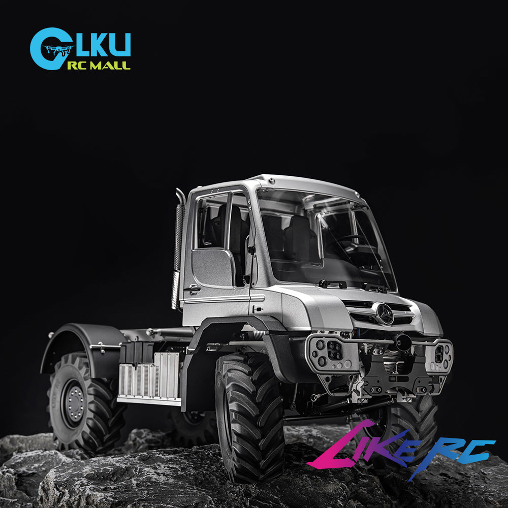 LIKERC 1/14 Mercedes-Benz Unimog U535 remote control car simulation alloy car model off-road climbing car model
