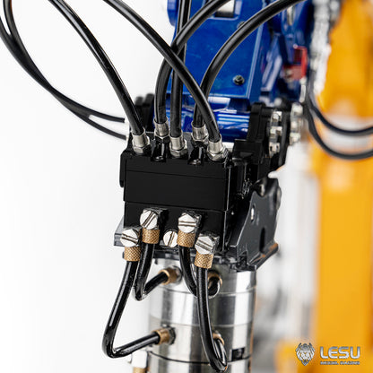 LESU 1/14 Excavator Remote Control Model Aoue-LR960 Full Hydraulic Excavator Quick Disassembly