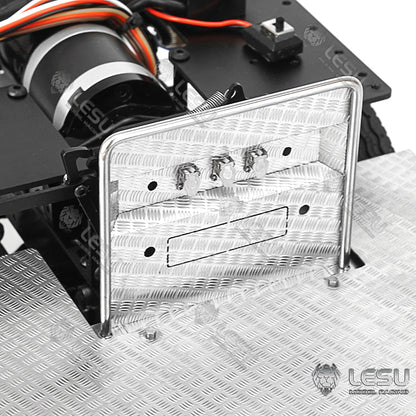 LESU 1/14 Truck Four Airbag Suspension Large Travel High Profile Scania 4X4 Tractor Chassis