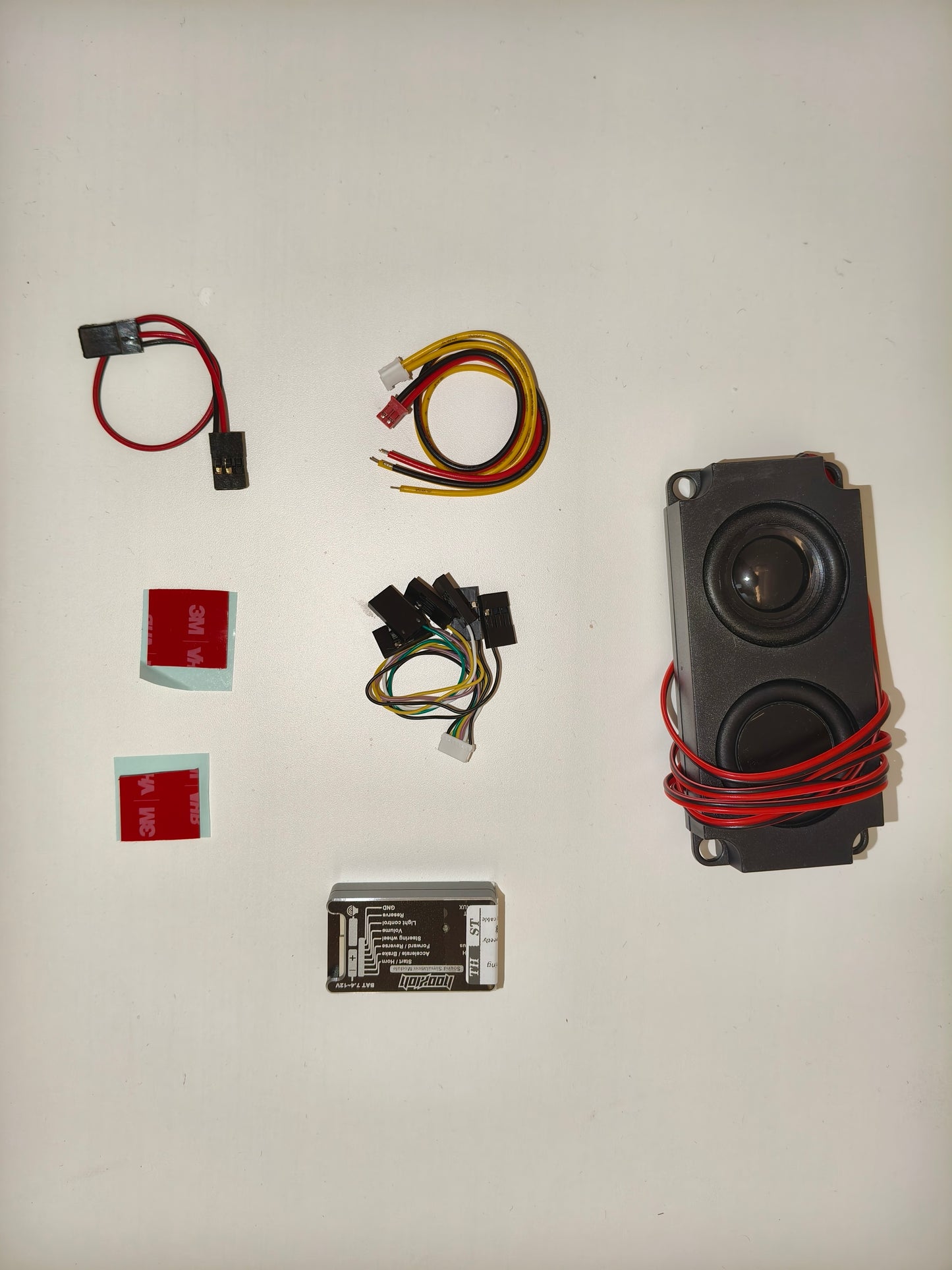 Nooxion 1/14 Engineering Truck Tractor Truck Dump Truck Model Sound Simulation System Sound Set