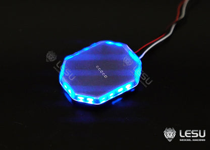 LED red blue yellow variable mode fire truck engineering warning dome light parts LESU 1/14 truck toy Tamiya tractor truck