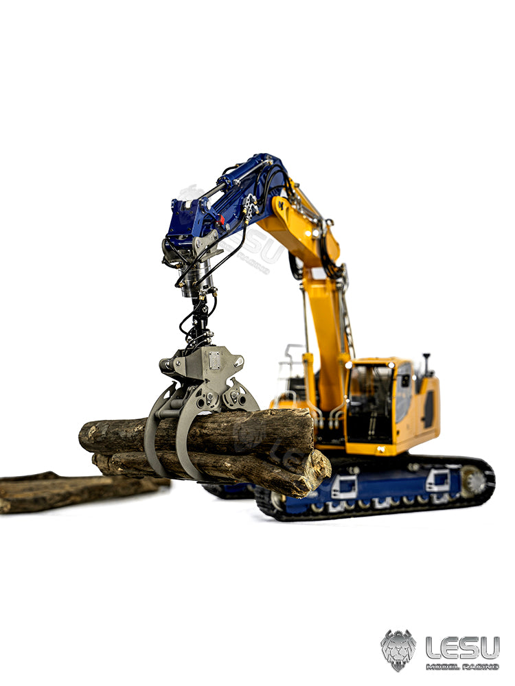 LESU1/14 hydraulic construction machinery excavator model wood clamp AT-C0044