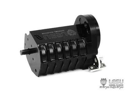 LESU1/14 truck Tamiya tractor three-speed gearbox F-5021 high torque gearbox DIY dump truck model