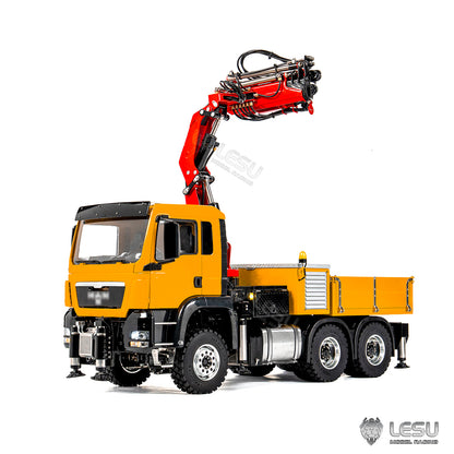 1/14 TGS 6×6 Crane Truck, Extension Jib Optional, LESU LS‑Z0086