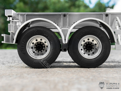 LESU1/14 Tamiya truck Maersk semi-trailer model 20 feet 40 feet trailer container chassis frame trailer