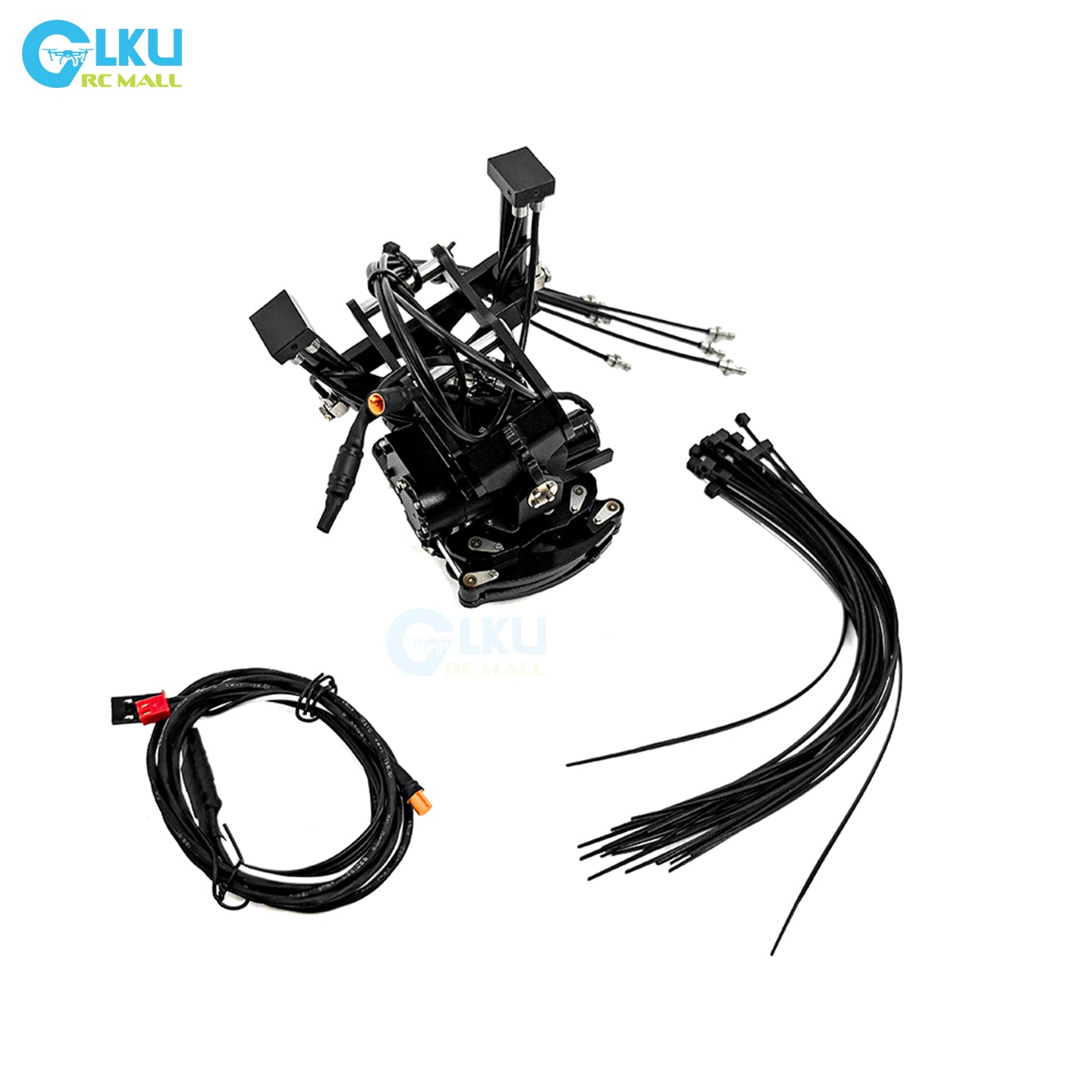 DKMODEL 1/12 PW180 Wheeled RC Hydraulic Excavator