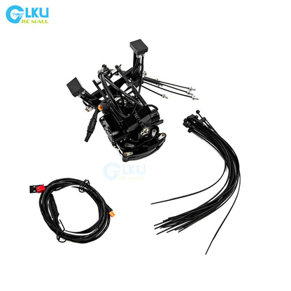 DKMODEL 1/12 PW180 Wheeled RC Hydraulic Excavator