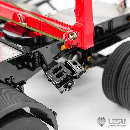 LESU 1/14 Truck-Mounted Log Grabber with Rotating Hydraulic Timber Crane - Simulation Engineering Vehicle LS-Z0073