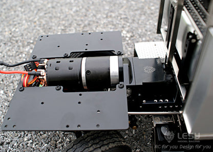 LESU 1/14 Tamiya Benz 1851 3363 Heavy Duty Tractor Truck Chassis 8X8 Full Drive Differential Lock Axle