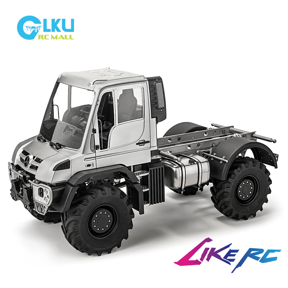 LIKERC 1/14 Mercedes-Benz Unimog U535 remote control car simulation alloy car model off-road climbing car model