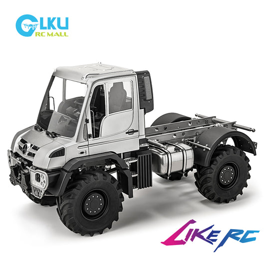 LIKERC 1/14 Mercedes-Benz Unimog U535 remote control car simulation alloy car model off-road climbing car model