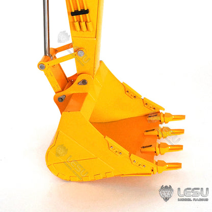 LESU 1/14 Excavator C374F original bucket DIY modified quick disassembly metal bucket