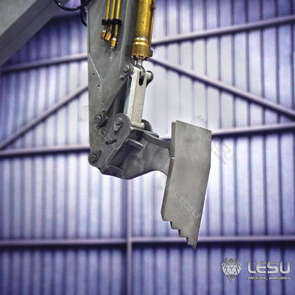LESU 1/14 simulation hydraulic excavator PC360, wheel excavator, small short tail modified quick-release metal compactor accessories