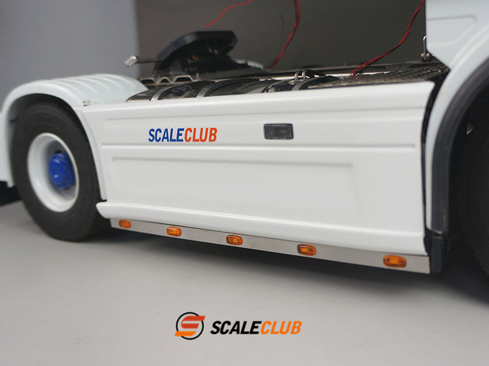 Scaleclcub Model Tamiya TC 1/14 Scania Side Panel Lights Spoiler Lights Euro Truck Parts