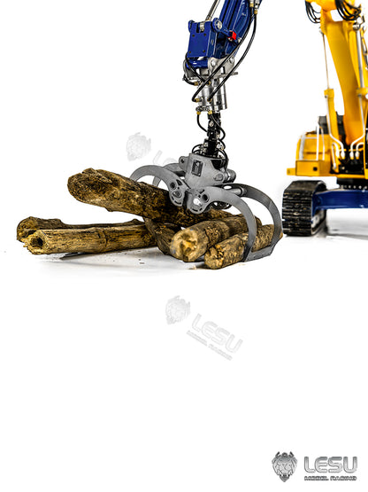 LESU1/14 hydraulic construction machinery excavator model wood clamp AT-C0044