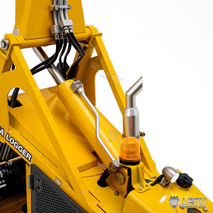 LESU 1/14 Aoue hydraulic model 225A crank boom RD-A0019 4-way valve rear single wheel steering