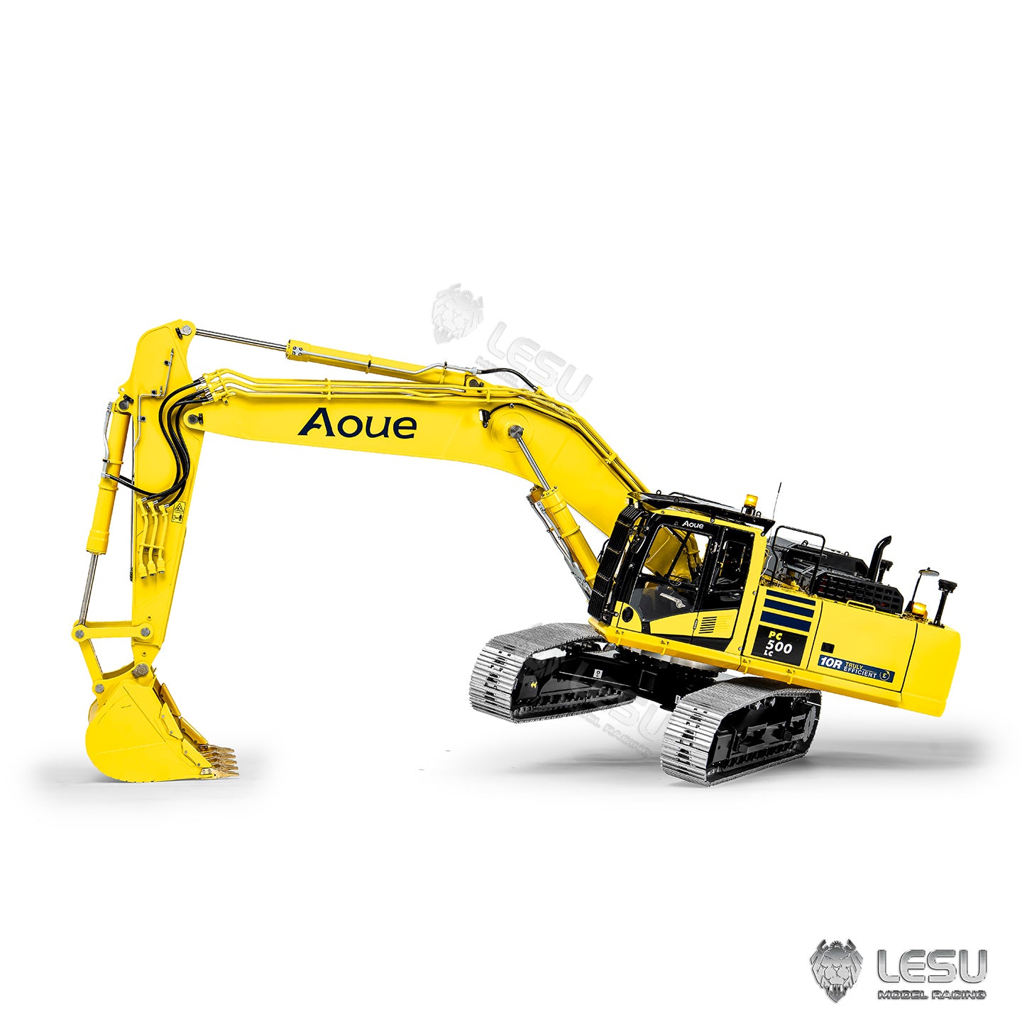 LESU 1/14 Scale Hydraulic Construction Model (1 Pump, 7 Valves) – BA-B0019 Aoue-PC500LC Excavator with Two-Section Boom