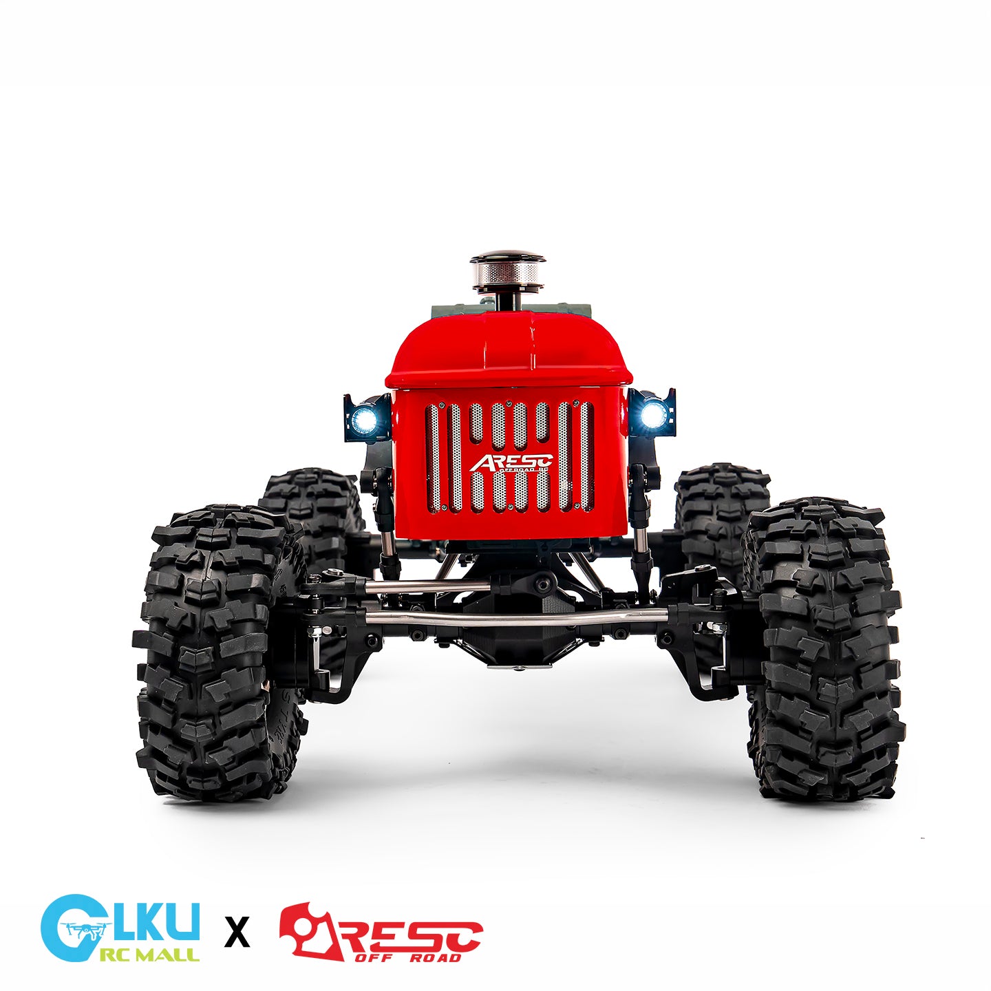 Aresc TG-1 Rock Crawler MK1330 Vintage Tractor 1/10 Scale Full Metal CNC Precision Machined