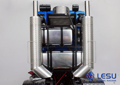 LESU 1/14 Tamiya heavy tractor truck model toy simulation equipment rack G-6169