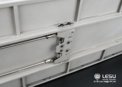 LESU 1/14 Truck Metal Toy Fully Unloaded Hydraulic Roll-off Truck Cargo Box Set LS20160901-H