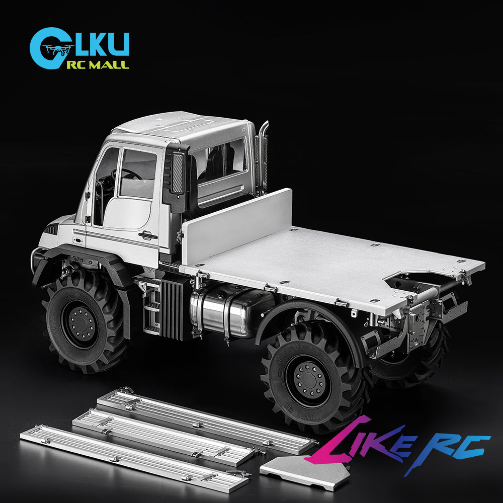 LIKERC 1/14 Mercedes-Benz Unimog U535 remote control car simulation alloy car model off-road climbing car model