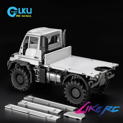 LIKERC 1/14 Mercedes-Benz Unimog U535 remote control car simulation alloy car model off-road climbing car model