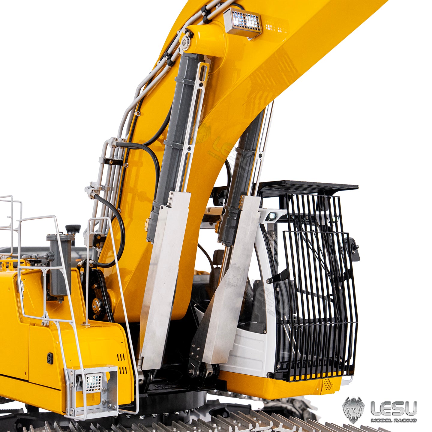 1/14 Hydraulic R956 Two-Section Arm Excavator Model BA-B0039 Motor Drive Version Dual Pump 6 Valve LESU