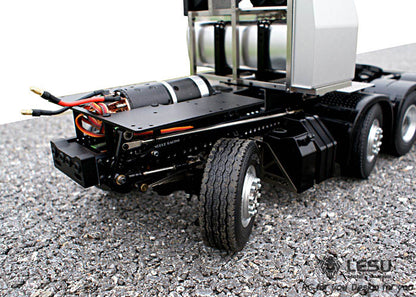 LESU 1/14 Tamiya Benz 1851 3363 Heavy Duty Tractor Truck Chassis 8X8 Full Drive Differential Lock Axle