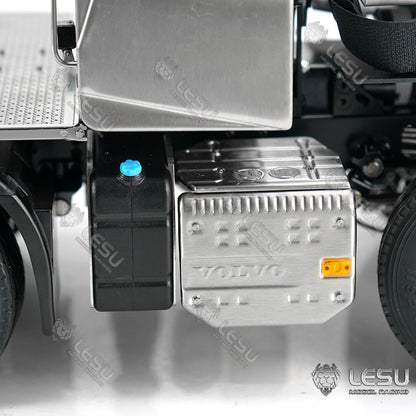 LESU 1/14 Truck Model Toy FH16 Heavy Towing Chassis 8X8 Full Drive Differential Lock Axle