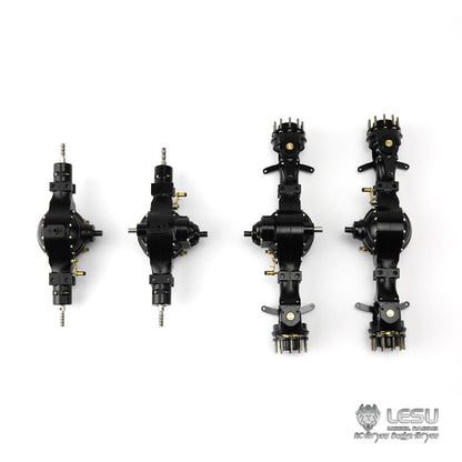 1/14 truck Tamiya tractor axle Q-900 series differential lock flange bridge mud army truck DIY model LESU