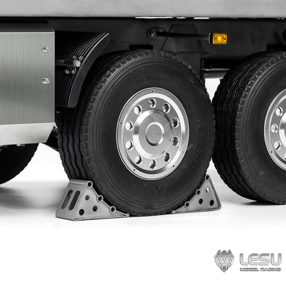LESU 1/14 remote control toy model full trailer dump truck front hydraulic cylinder lifting U bucket LS-A0051-D
