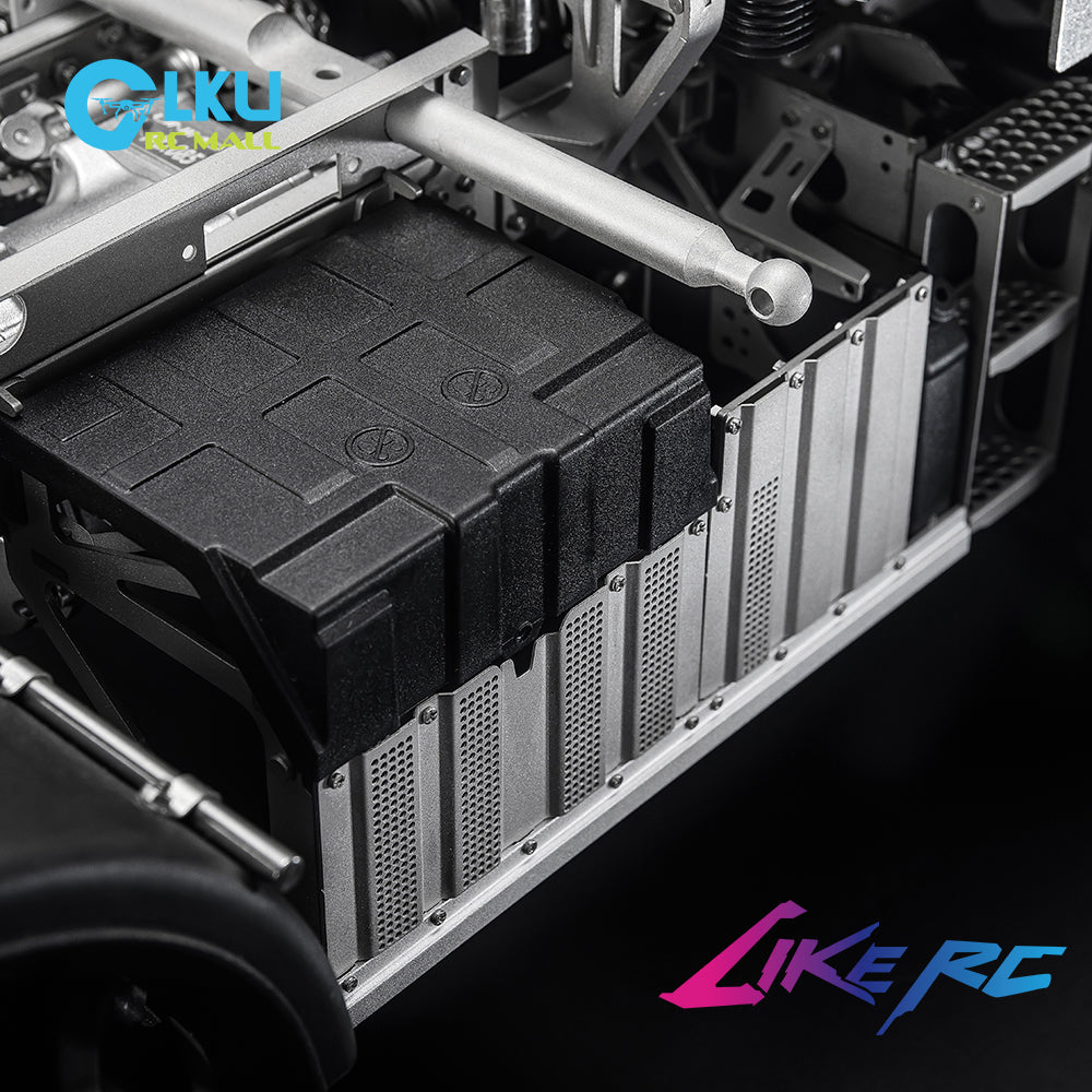 LIKERC 1/14 Mercedes-Benz Unimog U535 remote control car simulation alloy car model off-road climbing car model