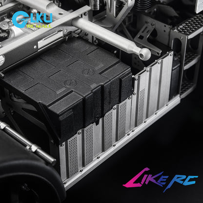 LIKERC 1/14 Mercedes-Benz Unimog U535 remote control car simulation alloy car model off-road climbing car model