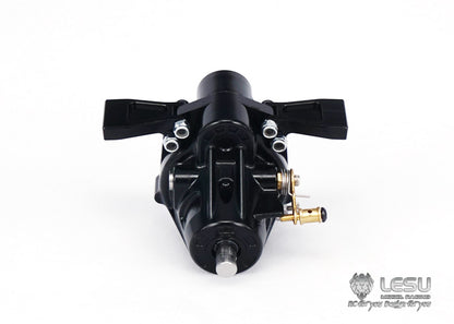 LESU 1/14 Tamiya tractor truck dump truck model central differential time-sharing all-wheel drive transfer case F-5020