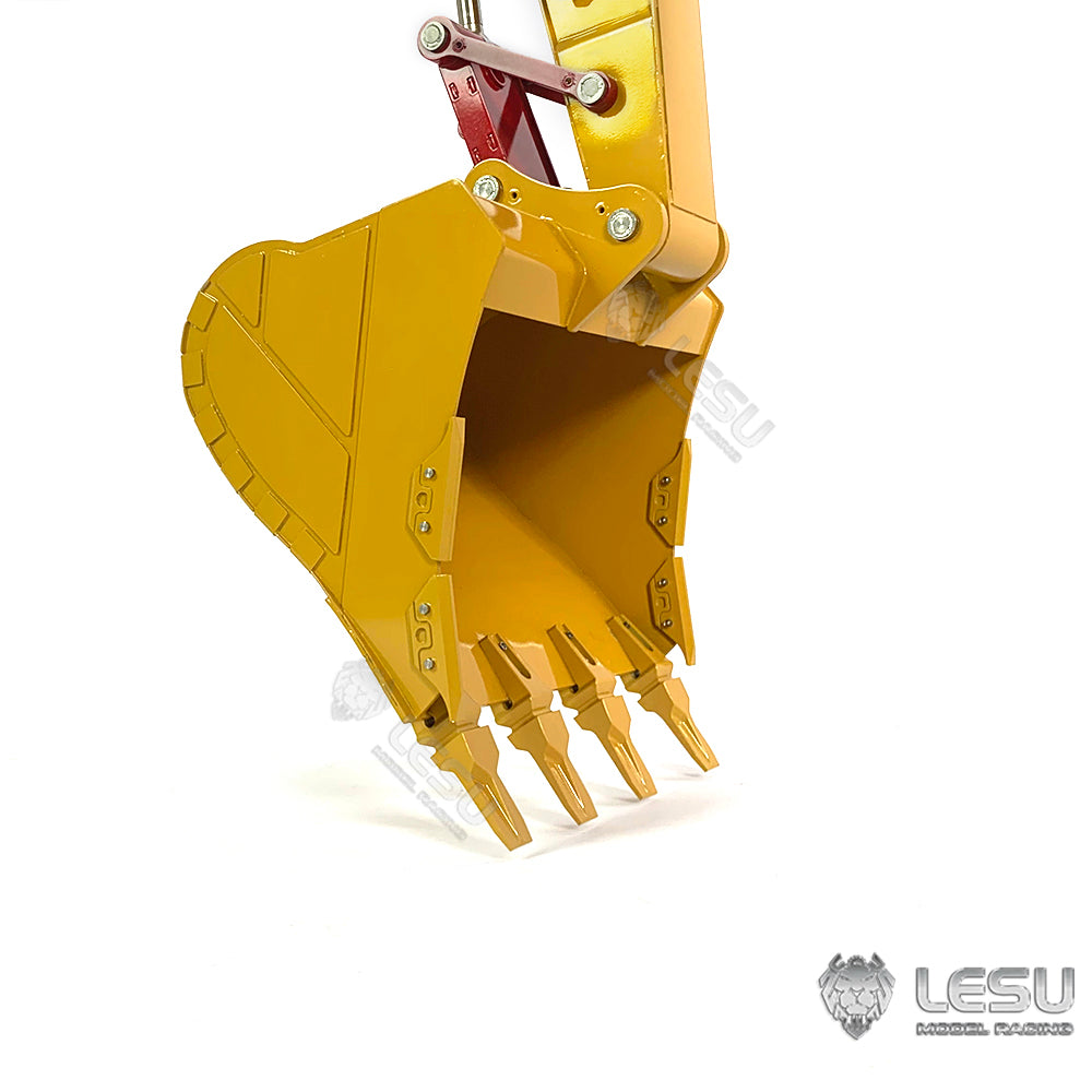 LESU 1/14 CAT 374F Heavy Excavator Remote Control Hydraulic Excavator Model Toy Full Metal Simulation Model